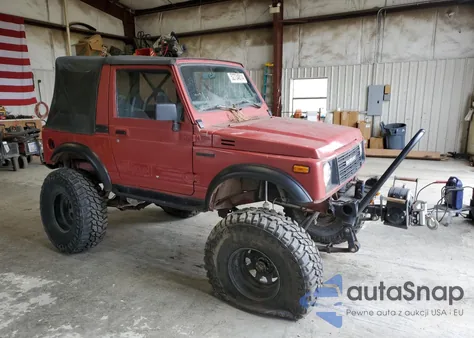 1987 Suzuki Samurai из США, поврежденный, VIN JS4JC51C1H4193858